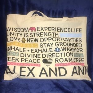 Alex and Ani Tote Bag